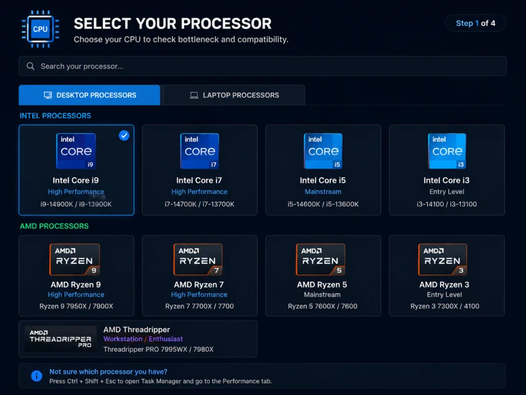 select Processor